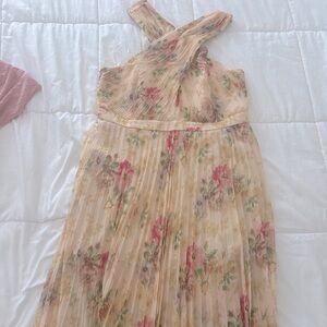 Ted baker yellow floral dress